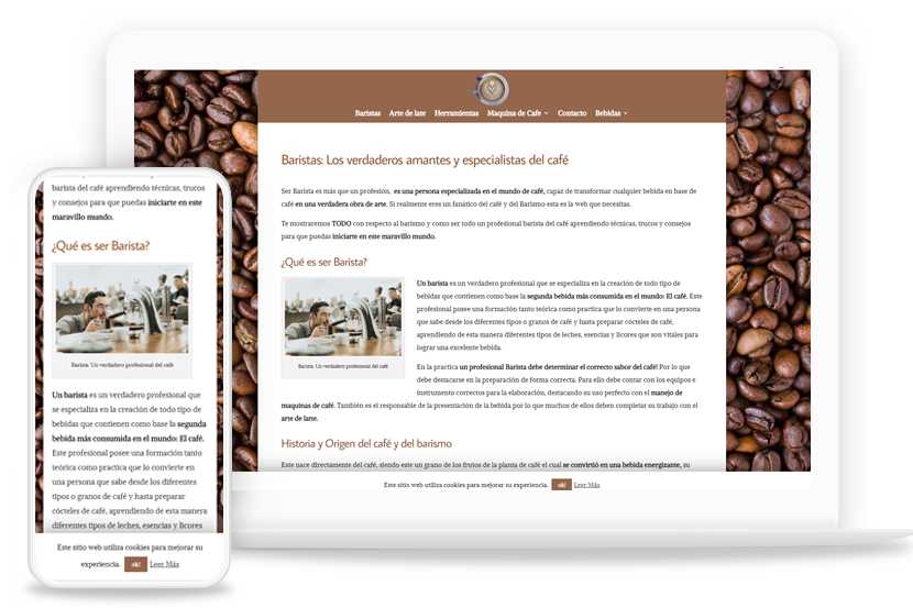 Desarrollo Web Barista de Café
