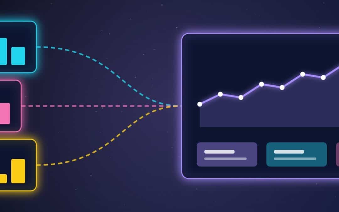 Tres tableros que convergen en un único dashboard